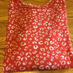 Beautiful soft leopard bright orange med