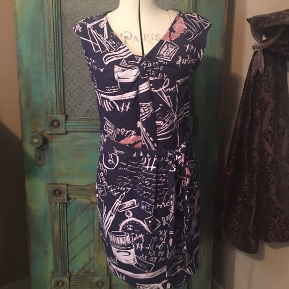 Lilly Pulitzer love letters dress sz small