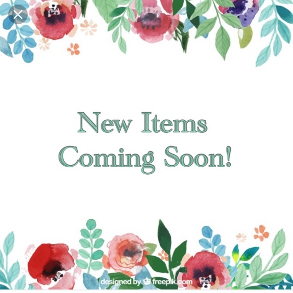 🌸New Items coming soon!🌸
