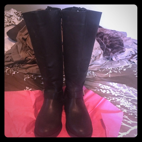 Torrid below the knee wide calf boots