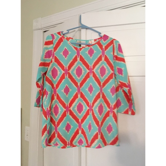 Dressy patterned top