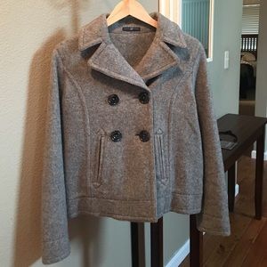 LAST CHANCE!!! Gray wool coat.