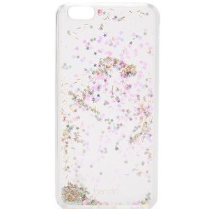 Bando Clear Glitter Bomb iPhone 6 Plus case