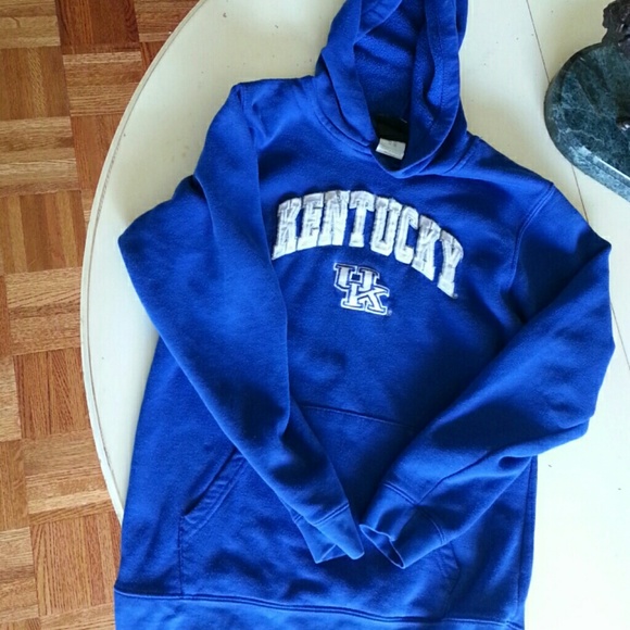 Embroidered UK Hoodie Youth Size Large 14/16