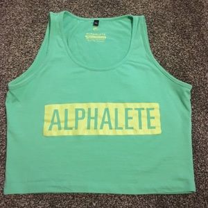 Aplhalete crop top