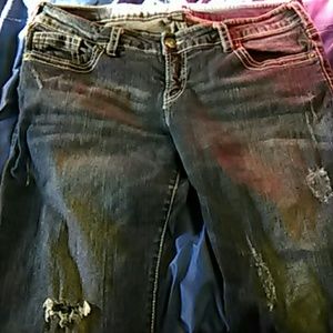 Vanity dark blue faded jeans 31x31