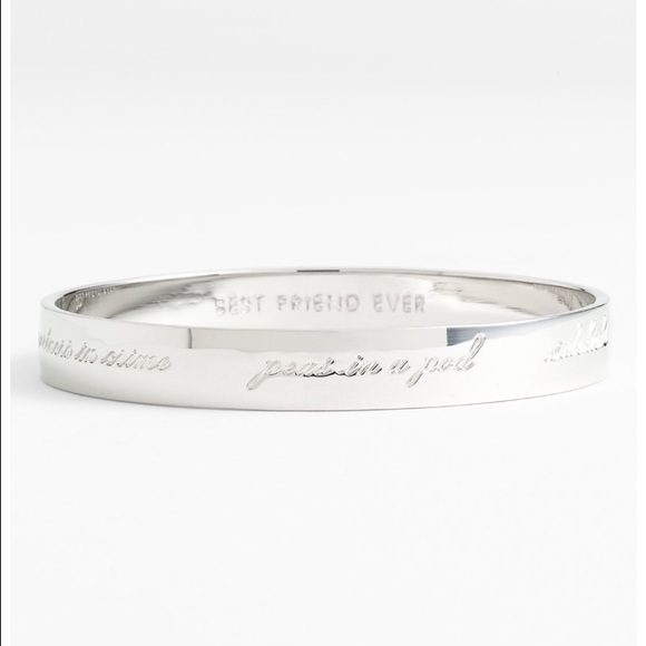 NWT Kate Spade bridesmaid or friend idiom bangle