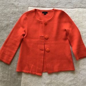 ❌SOLD❌J.Crew coral cardigan