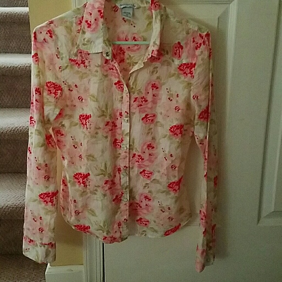 Abercrombie & Fitch snap front shirt