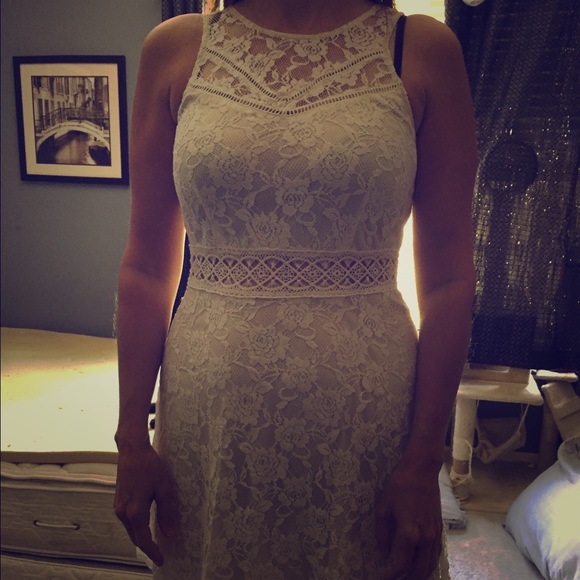 White Lace Dress
