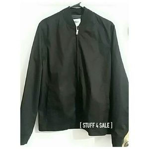 [SOLD] OLD NAVY Men's Black Bomber Jacket; S