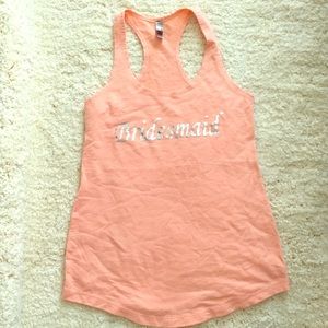 Bridesmaid Racerback Tank