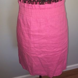 J. Crew linen skirt