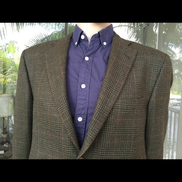 Burberry men's sport coat Sz 42 shirt