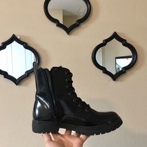 Black Combat Boots