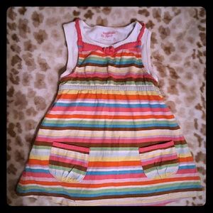 Colorful toddler dress