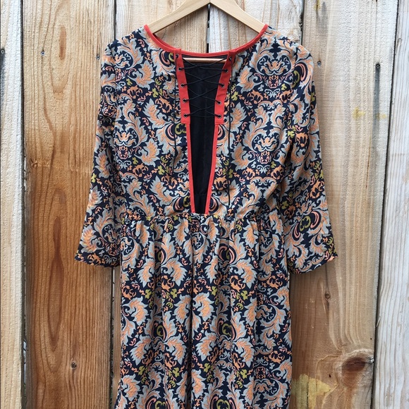 Print Mini Dress - Picture 2 of 4