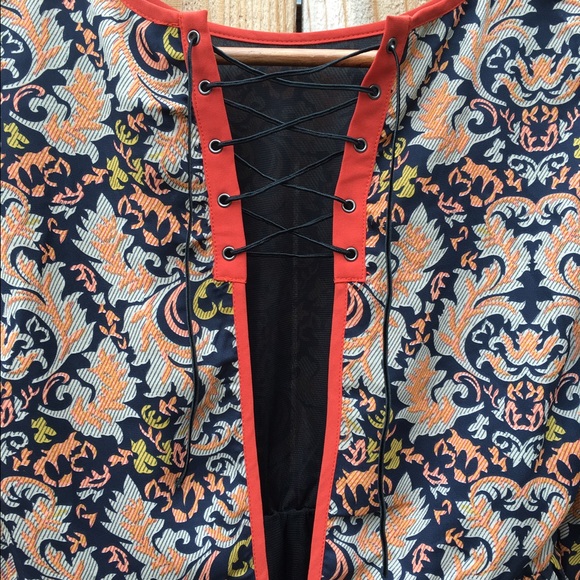 Print Mini Dress - Picture 4 of 4