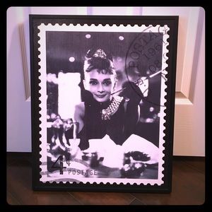 Audrey Hepburn wall decor
