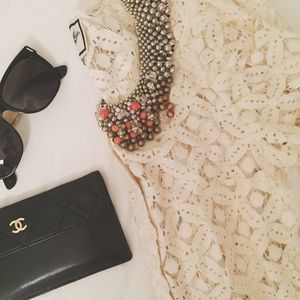 Anthropologie lace jacket
