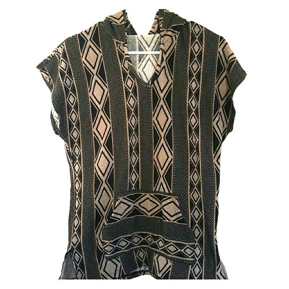 Hooded sweater shirt