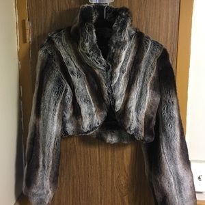 FAUX Chinchilla Jacket
