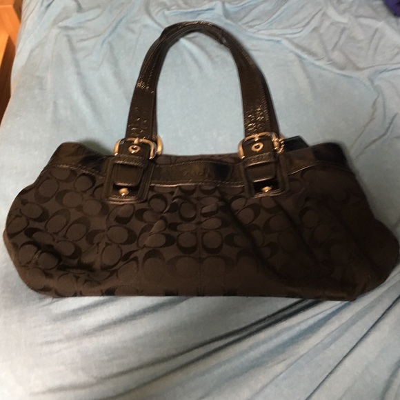 All Black Coach Bag