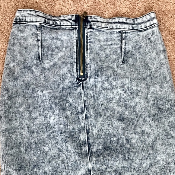 iris Jeans Dresses & Skirts - Acid Washed Jean | Denim Midi Pencil Skirt