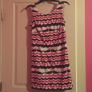 Lilly Pulitzer Delia Whale Print Dress