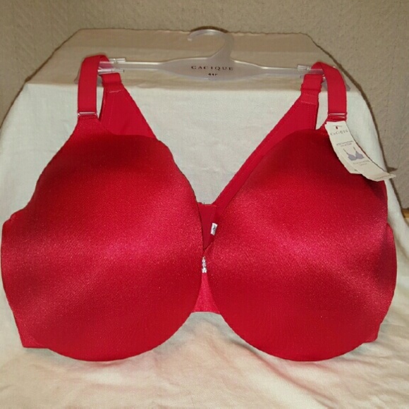 New Red Cacique Back Smoothing Bra