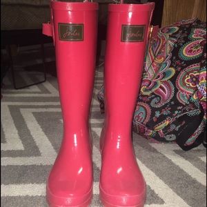 Joules rain boots!