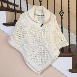 New H&M L.O.G.G. knit poncho