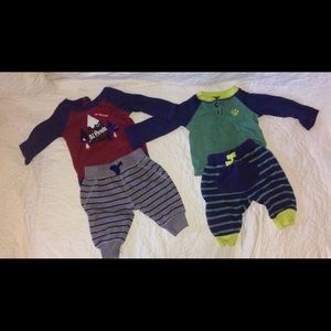 Two cute baby boy NB outfits!