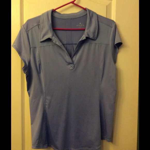 Athlete golf/tennis shirt,  charcoal color