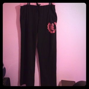 PINK sweat pants 💕🎀