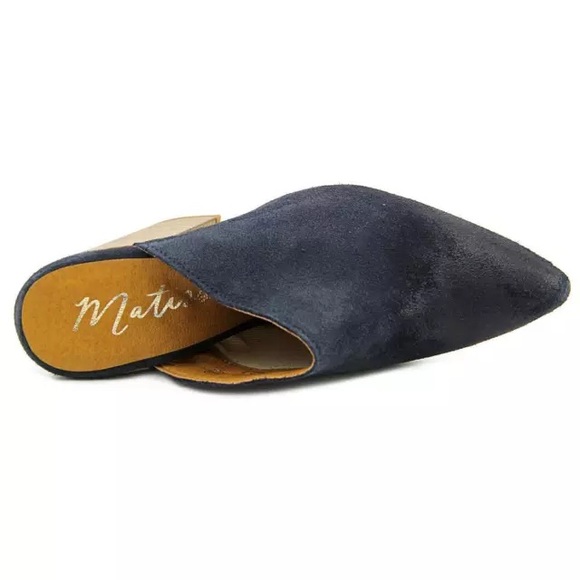 NEW free people X Matisse suede mules boots heel - Picture 3 of 3