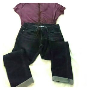 Banana Republic boyfriend jeans, size 4.