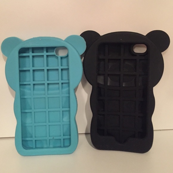 Blue and black teddy bear IPhone 4/4s cases! - Picture 4 of 4