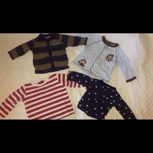 Cute little long sleeved shirts!