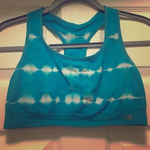 Champion tie dye sports bra