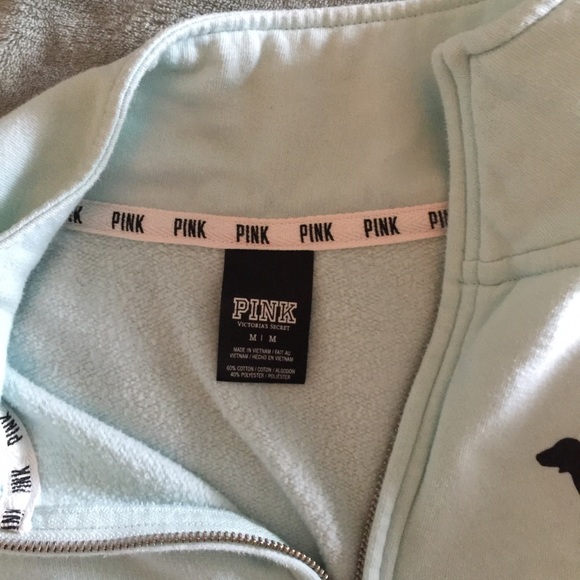 PINK half zip up