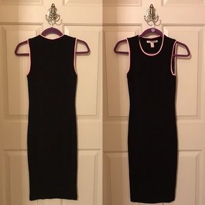 Midi black dress