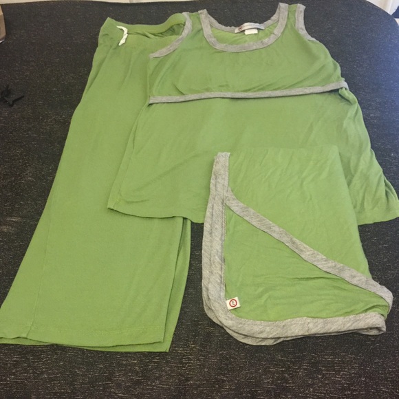 Japanese Weekend crop pj set