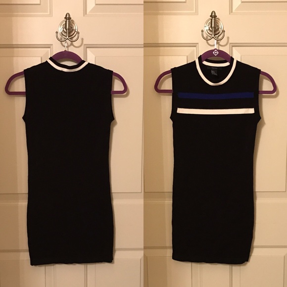 Black short dress