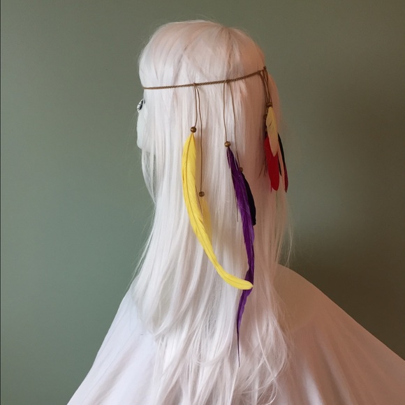 🌟 SALE 🌟 Hippie feather headband NEW - Picture 3 of 4