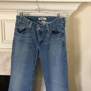 Gap jeans. Curvy flare.