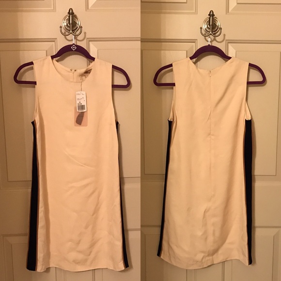 Short cream dress