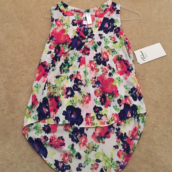 Floral tank top