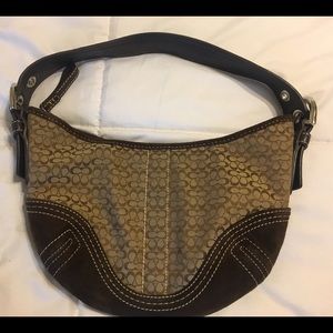 Coach signature purse