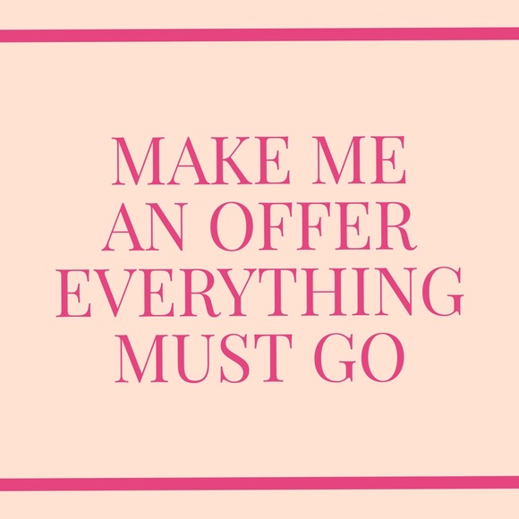 I'm moving so EVERYTHING MUST GO!!